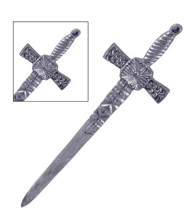 Highland Scottish Kilt Pins In Chrome Finish - IRISH KILT PIN