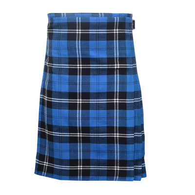 Ramsay Blue 5 Yard Men's Scottish Kilts 13oz Highland Casual Tartan Kilt