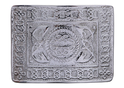 MEN'S SCOTTISH KILT BELT BUCKLES CELTIC DESIGNS CHROME BUCKLES - 5000-22