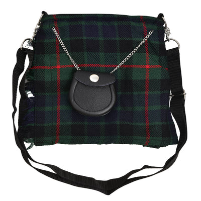 Ladies Shoulder Tartan Bag Women Casual Tartan Hand Bag - GUNN