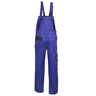 Royal Blue Work Bib and Brace Overalls, Overalls Men, Bib and Brace Dungarees Coveralls