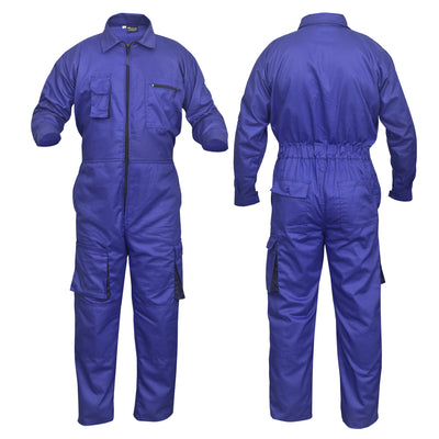 Royal Blue Coveralls Work Wear Men's Overalls Boiler Suit Garage Overalls Mechanics Suit