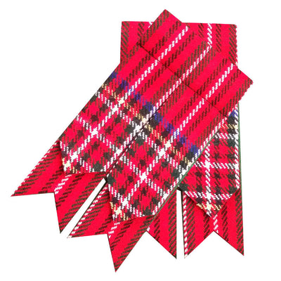 Men’s Kilt Hose Sock Flashes with Garter Pointed Highland Wear - ROYAL STEWART