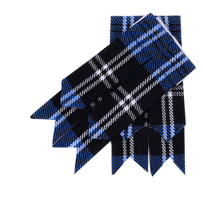 Men’s Kilt Hose Sock Flashes with Garter Pointed Highland Wear - SPIRIT OF SCOTLAND