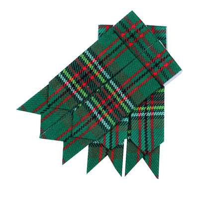 Men’s Kilt Hose Sock Flashes with Garter Pointed Highland Wear - TARA