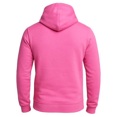 Pink Hoodies Pullover Long Sleeve Jacquard Drawstring Hooded Casual Sweatshirt