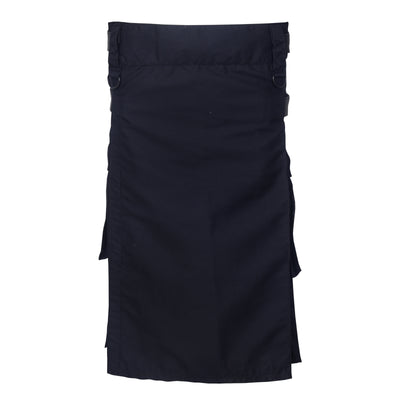 Heritage of Scotland Men's Hybrid Utility Kilt - Durable Cotton Jeans Fabric Kilt for Men with Cargo Style Pockets Traditional Modern Kilt