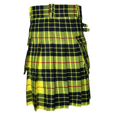 Macleod of Lewis Tartan Utility Kilts for Men 8 Yard 13oz Kilt Traditional Highland Tartan Scottish Men’s Kilt