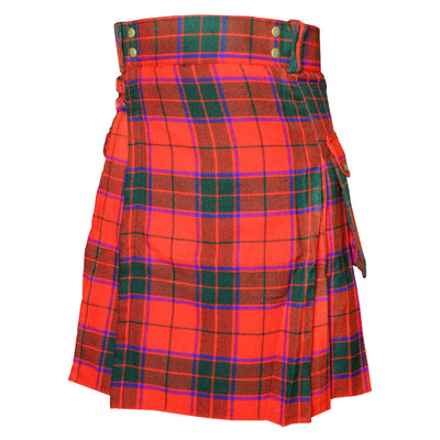 Scottish Rose Tartan Utility Kilts for Men 8 Yard 13oz Kilt Traditional Highland Tartan Scottish Men’s Kilt