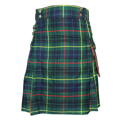 Hunting Stewart Tartan Utility Kilts for Men 8 Yard 13oz Kilt Traditional Highland Tartan Scottish Men’s Kilt