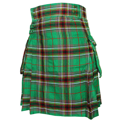 Tara Tartan Utility Kilts for Men 8 Yard 13oz Kilt Traditional Highland Tartan Scottish Men’s Kilt