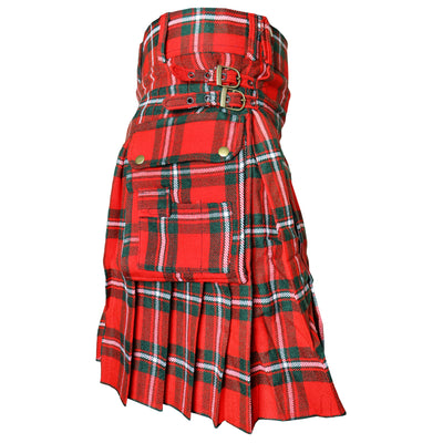 Macgregor Tartan Utility Kilts for Men 8 Yard 13oz Kilt Traditional Highland Tartan Scottish Men’s Kilt